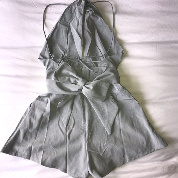 Boho Halter Playsuit - Picture 6 of 8